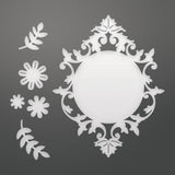 Couture Creations - C'est La Vie Flowers and Frame Decorative Die Set (6pc) WH