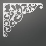 Couture Creations - C'est La Vie Flourished Corner Decorative Die (1pc) WH