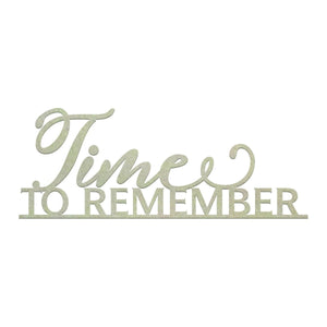 Couture Creations - Time to Remember Chipboard (1pc)