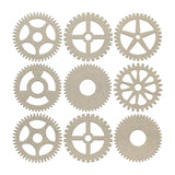 Chipboard - Mini Gears Set  (9pc)