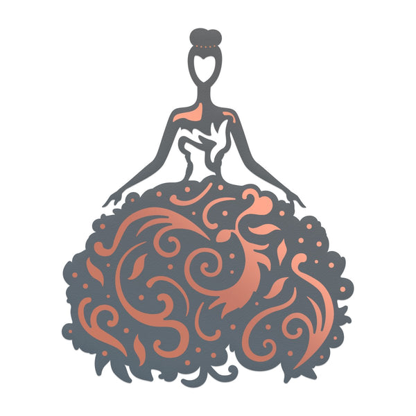 Couture Creations Lavish Ballroom - Ball Gown Cut, Foil and Emboss Die