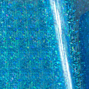 Foil - Cyan (Iridescent Flakes Pattern) - Heat activated | Couture Creations