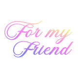 Couture Creations Butterfly Garden Collection - For My Friend Mini Stamp WH