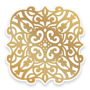 Couture Creations Butterfly Garden Collection - Garden Background Cut, Foil and Emboss Die WH