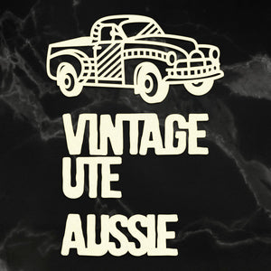 Coasterboard Vintage Ute Set (3pc)