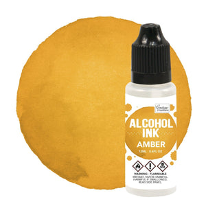 Alcohol Ink - Sunshine Yellow / Amber  - 12ml  |  0.4fl oz
