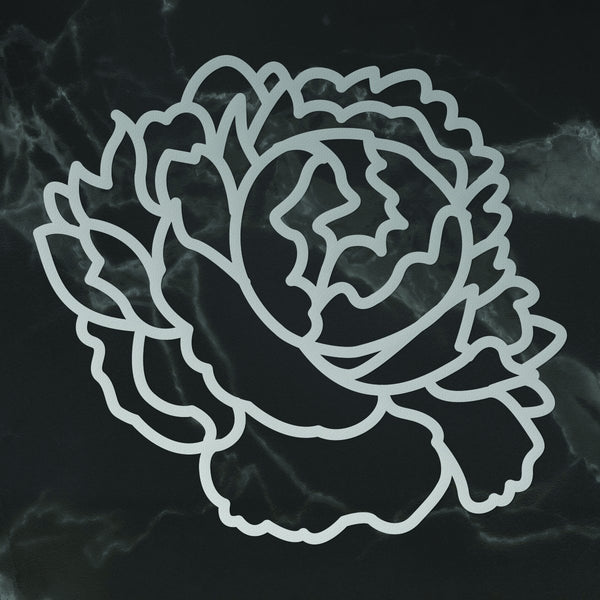 Mini Die - Peaceful Peonies - Peony (1pc) - Approx. 48 x 48mm | 1.8 x 1.8in