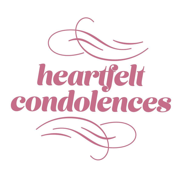 Mini Stamp - Peaceful Peonies - Heartfelt Condolences (1pc)