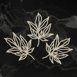 Pre-Order - Chipboard - Peaceful Peonies - Leafy Branches (3pc) - 49 x 38mm each