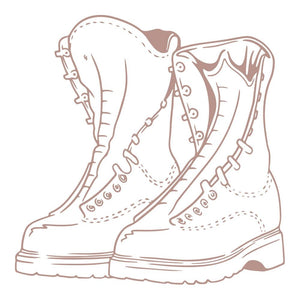 Lest We Forget - Mini Stamp, Boots