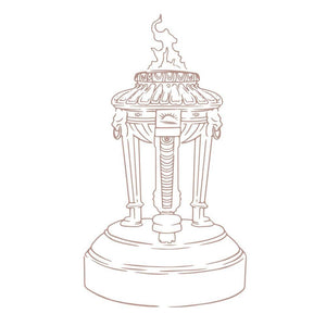 Lest We Forget - Mini Stamp, Eternal Flame