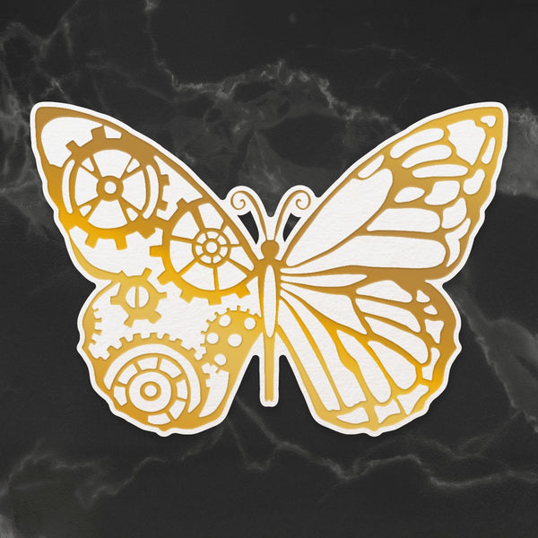 Steampunk Dreams - Steampunk Butterfly Cut & Create Die