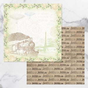 New Adventures - Double Sided Patterned Papers Design #8