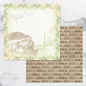 New Adventures - Double Sided Patterned Papers Design #8