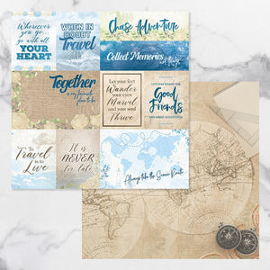 New Adventures - Double Sided Patterned Papers Design #11