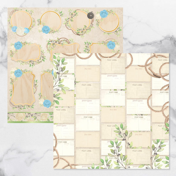 New Adventures - Double Sided Patterned Papers Design #12