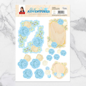 New Adventures - Decoupage Set, Adventure Frames