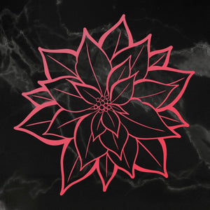 The Gift of Giving - Mini Stamp, Poinsettia Bloom
