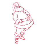 The Gift of Giving - Mini Stamp, santa