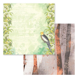 Sweeping Plains - Double Sided Pattern Paper #8 (1 sheet)