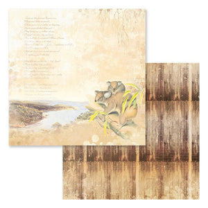 Sweeping Plains - Double Sided Pattern Paper #9 (1 sheet)