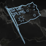 Sweeping Plains - Mini Stamp, Aussie Flag