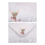 4 x 6Envelopes - Snow Deer (pack of 10) | Hobby Craft and Scrap