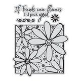 Stamp and Colour Outline Stamps | Hobby Craft and Scrap