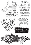 Crafternoon Clear Stamp