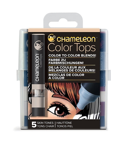 Chameleon Color Tops - 5 Tones Set - Skin Tones