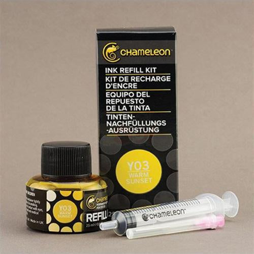 Chameleon Ink Refill 25ml - Warm Sunset YO3