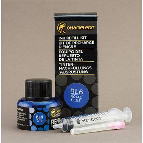 Chameleon Ink Refill 25ml - Royal Blue BL6