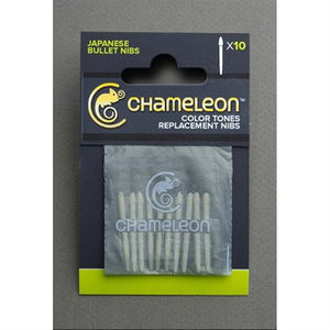 Chameleon Replacement Bullet Tips / Nibs - 10 Pack