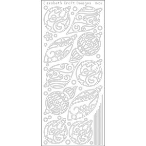 Elizabeth Craft Designs - Christmas Ornaments - Gold