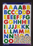 EK Success Stickers - Primary Fut Bold Large Alphanumeric (164 Pcs)
