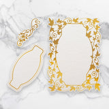Esthetica Cut, Foil and Emboss Decorative Nesting Die - Flutterby Frames