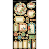 Graphic 45 - Home Sweet Home Journaling Chipboard
