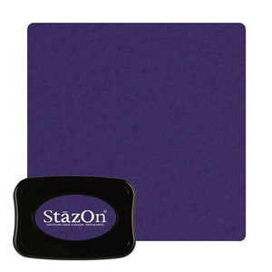 Staz On -  Solvent Ink pad -  Royal Purple