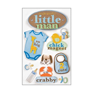 Paper House - 3D Stickers - Little Man