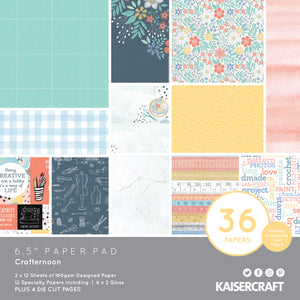 Crafternoon 6.5 Paper Pad