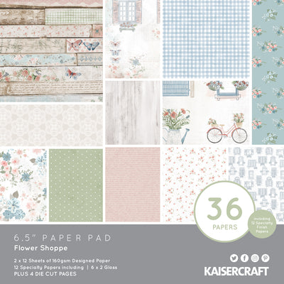 Kaisercraft Paper pad - Flower Shoppe