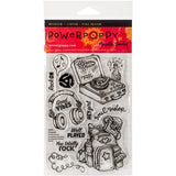 Power Poppy by Marcella - Clear Stamps - Well Played (4 x 6 Inches)