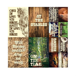 Reminisce - Stickers - Saddle Up (12 x 12)