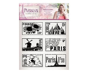 Parisian - Acrylic Stamp - French Stamps