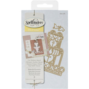 Spellbinders D-Lites Victorian Garden - Splendid Fountain