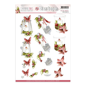 Precious Marieke - Charming Xmas A4 Decoupage Sheet