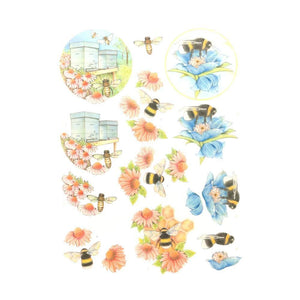 Jeanine's Art 3D Decoupage - Buzzing Bees