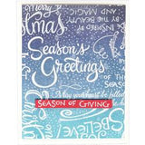 Spellbinders Cling Stamps - Christmas Sentiments