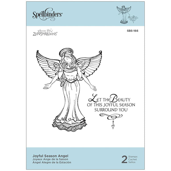 Spellbinders Cling Stamps - Joyful Season Angel
