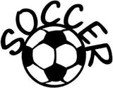 Scrapbook 101 - Laser Diecut Shape - Soccer